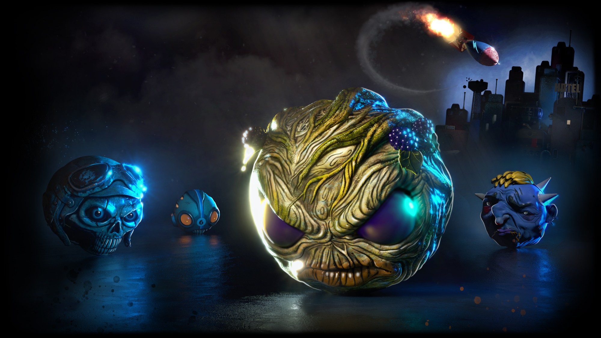 Loading screen 2: tree monster