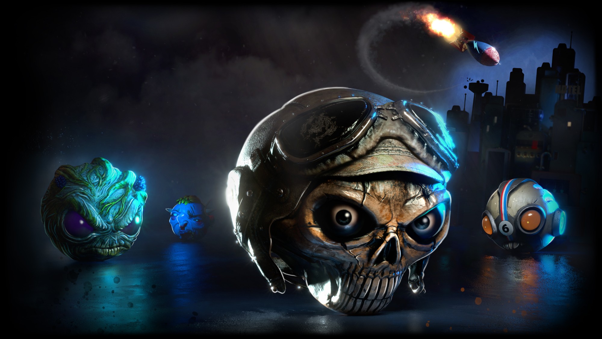 Loading screen 3: skull pilot