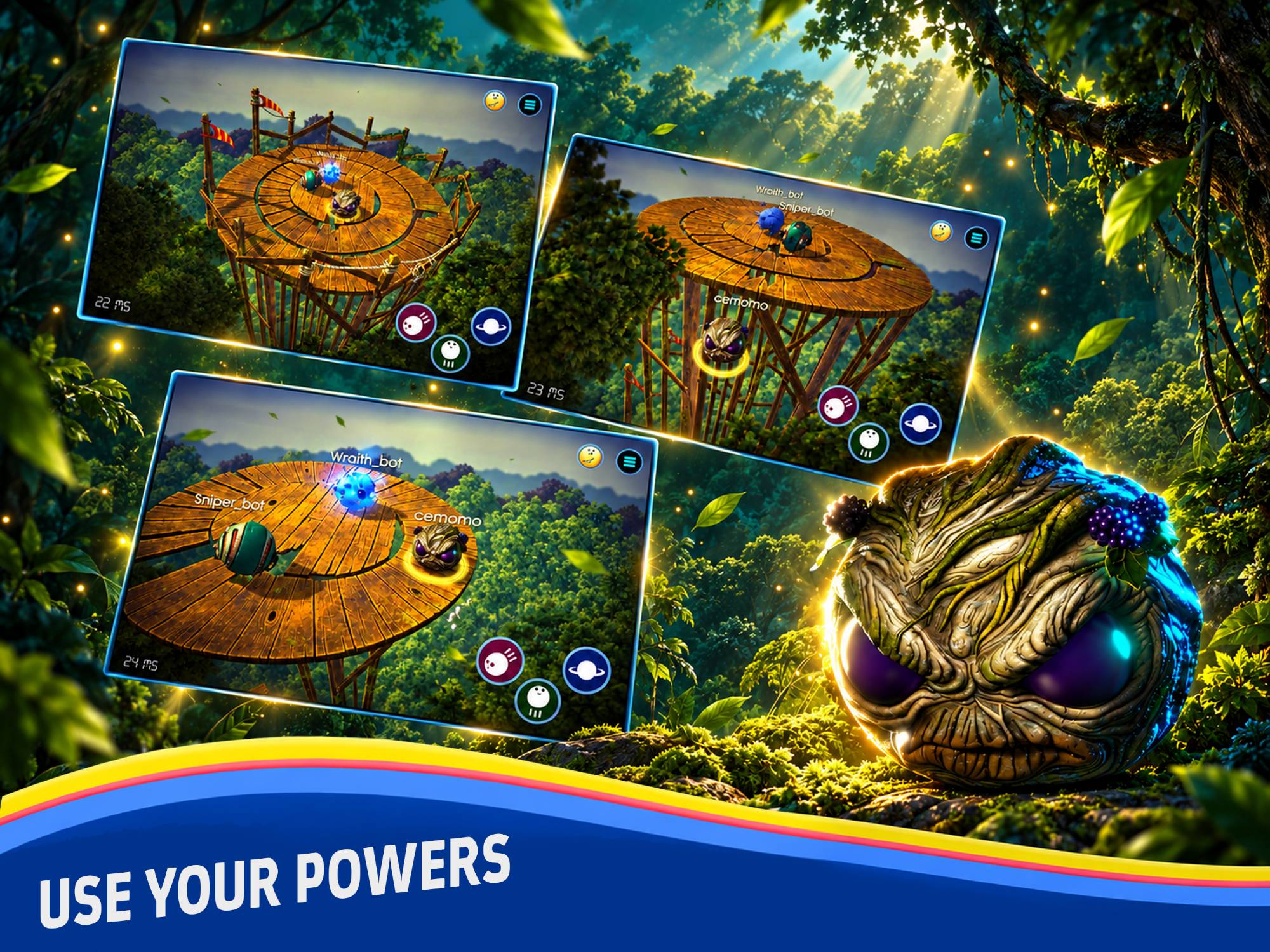 Store graphic (landscape): Use your powers