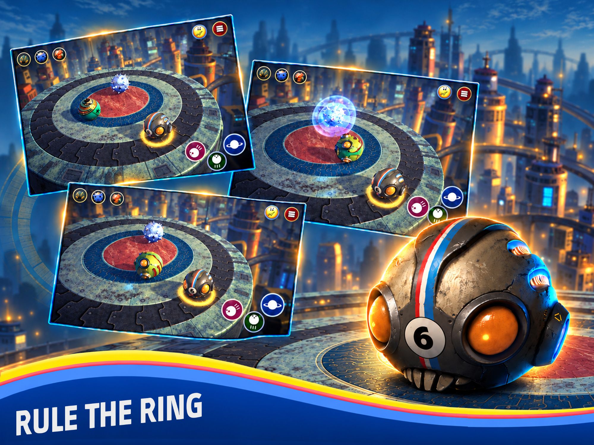 Store graphic (landscape): Rule the ring